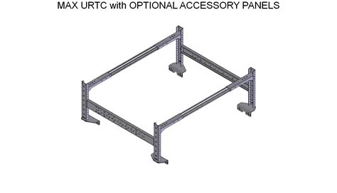 Utility Rack For Tonneau Covers Urtc Fits Jeep Gladiator — Max