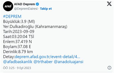 Kahramanmara Yine Salland Son Dakika Haberleri