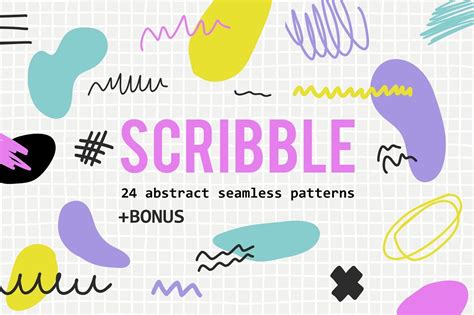 Scribble Abstract Patterns | Abstract pattern, Graphic design pattern, Create your own background