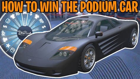 NEW How To WIN The PODIUM CAR EVERY TIME GTA LUCKY WHEEL GLITCH