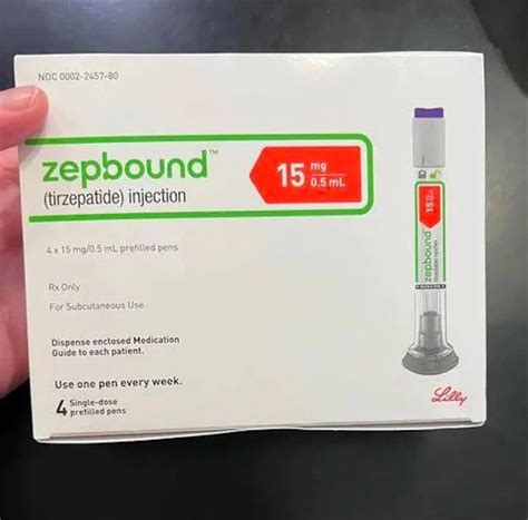 Zepbound Tirzepatide Injection North American Delivery Surya