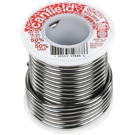 HTYSUPPLY 50 50 Solder For Stained Glass 1 Lb Spool Walmart