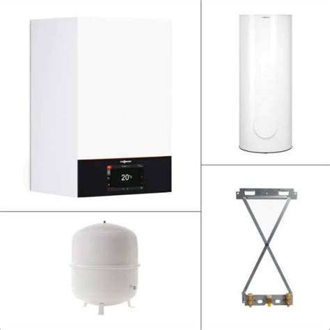 Viessmann Gas Brennwert Paket Vitodens 300 W B3HG 25 KW 7 Display