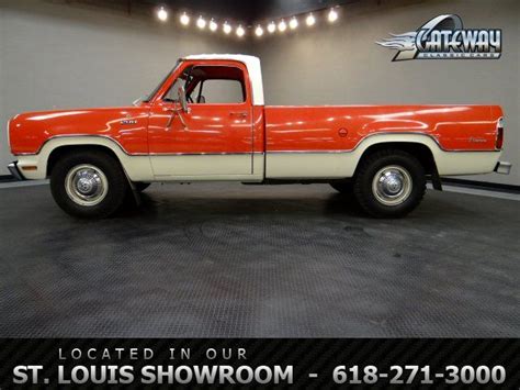 1974 Dodge D200 Stock 5746 Stl Dodge Pickup Trucks Pickup Car New