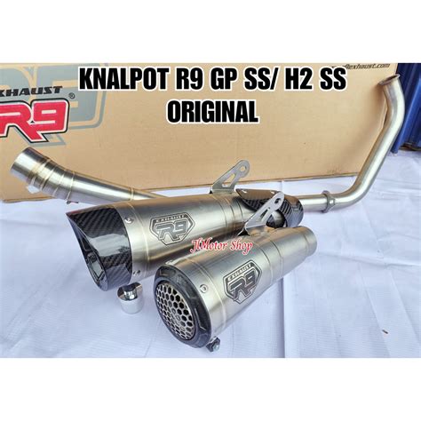 Jual Knalpot R Gp H Ss Alpha Series Vixion New Cbr Cb R R V