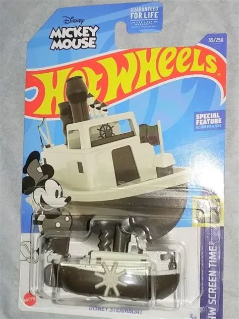 MOUSE MICKEY MOUSE De Disney S Steamboat WILLIE HOT WHEELS HOT TIME EUR 2 72 PicClick FR