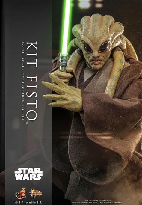 Kit Fisto Star Wars Episode III Revenge Of The Sith Hot Toys MMS751 1 6 Scale Figure