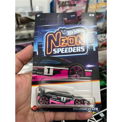 Jual Hot Wheels Neon Speeders 2024 McLaren F1 Shopee Indonesia