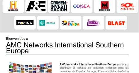 Amc Networks International Iberia Integra Francia Espa A Portugal E