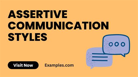 Assertive Communication Styles 14 Examples