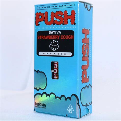 Strawberry Cough Cartridge Push Vape Stores