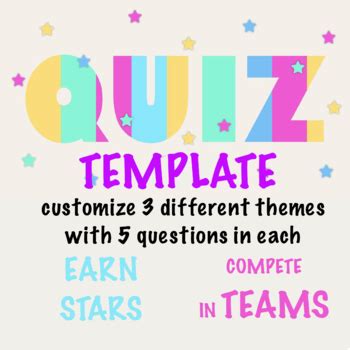 QUIZ ppt template! by Marina's Store | TPT