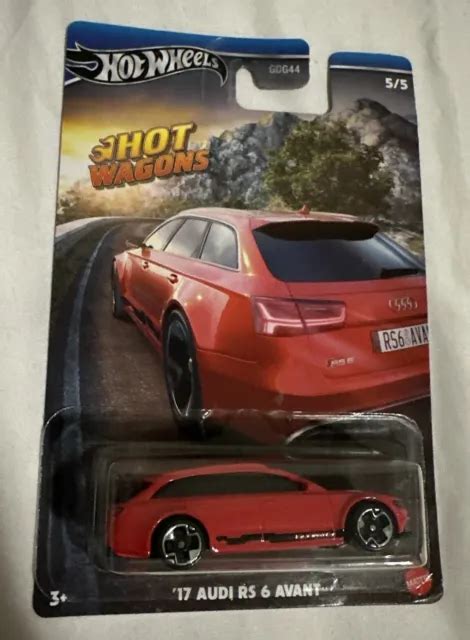 BNIB HOT WHEELS HOT WAGONS 17 Audi RS 6 Avant 5 5 RARE Combine Postage EUR 3 00 PicClick FR