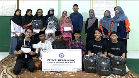 Santunan Anak Yatim Dan Penyaluran Paket Pendidikan Di Panti Asuhan