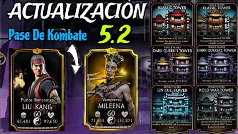 Informaci N Sobre La Actualizaci N Mortal Kombat Mobile Youtube