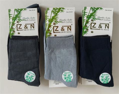 Бамбуковые Мужские Носки «Z&N Bambu Socks» 40-44 12 Пар — Купить ...