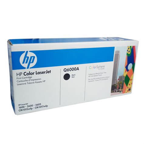 HP 124A Toner Cartridge Ref Q6000A