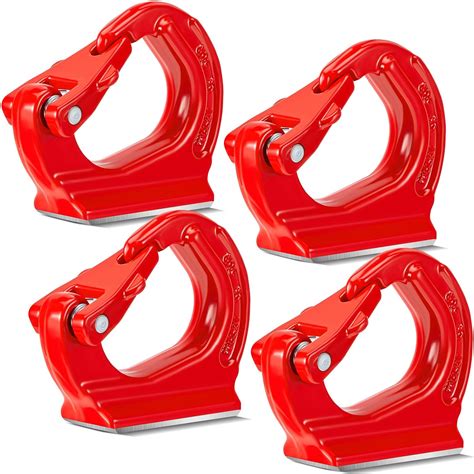 Thyle 4 Pcs Weld On Hooks 2 Ton Heavy Duty Weld On Anchor Hook Alloy