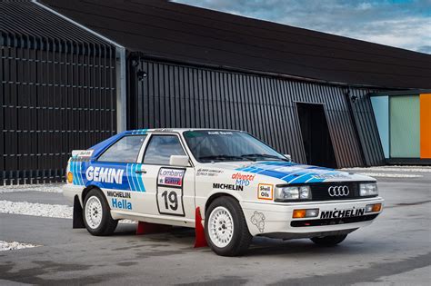 1987 Audi Coupé Quattro Group A MAN 44A Ex works Duncan Hamilton