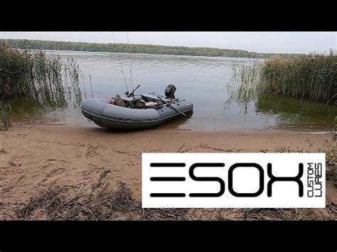 Первая рыбалка на силиконовые приманки ESOX - YouTube
