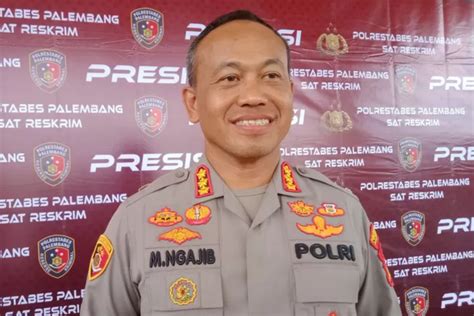 Kapolrestabes Palembang Kombes Pol Mokhamad Ngajib Dimutasi Jabat