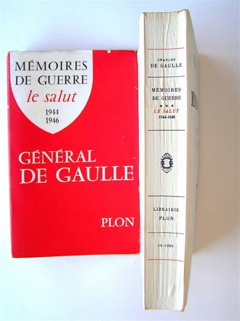 G N Ral Charles De Gaulle M Moires De Guerre Complet En Trois