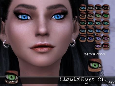 Tatygagg S Ts4 Taty LiquidEyes CL Sims Sims 4 Cc Eyes Sims 4