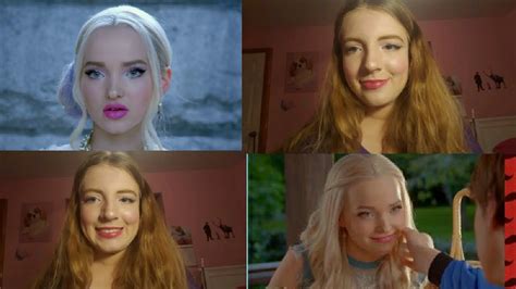 Descendants 2 Auradon Mal Makeup Tutorial Youtube