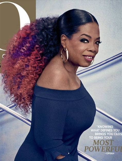 Oprah Slays Pink And Purple Hair On One Of Three New Covers Of O Magazine