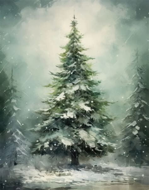 Whispers of Winter - Traditional Christmas Tree Collection - Hello Brazen