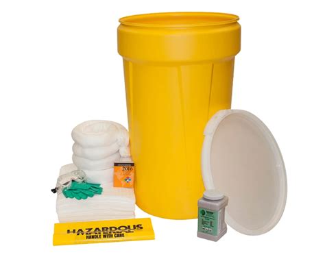 55 Gallon Oil Spill Kit In Enpac Overpack Drum