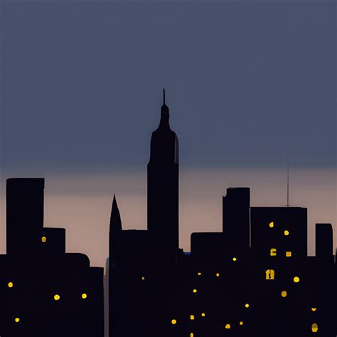 New York City Night Painting · Creative Fabrica