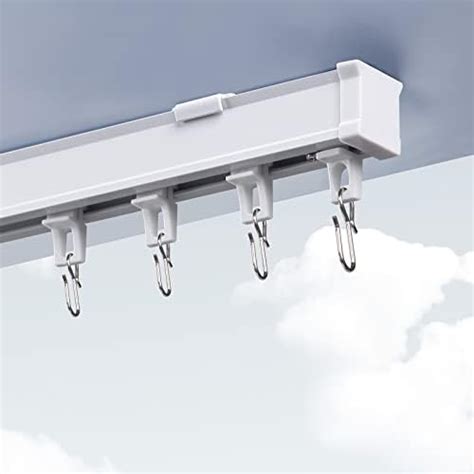 ACMEART Ceiling Curtain Track Room Divider Curtain Rail Set Comes With