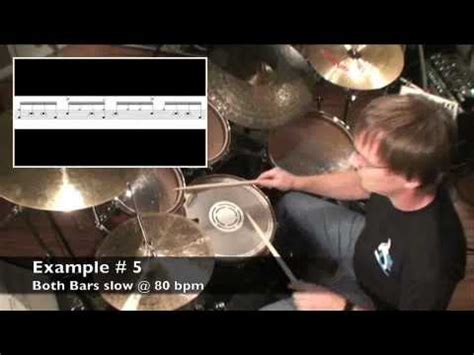 Linear Grooves Part 1 Drum Lesson Billy Ashbaugh YouTube