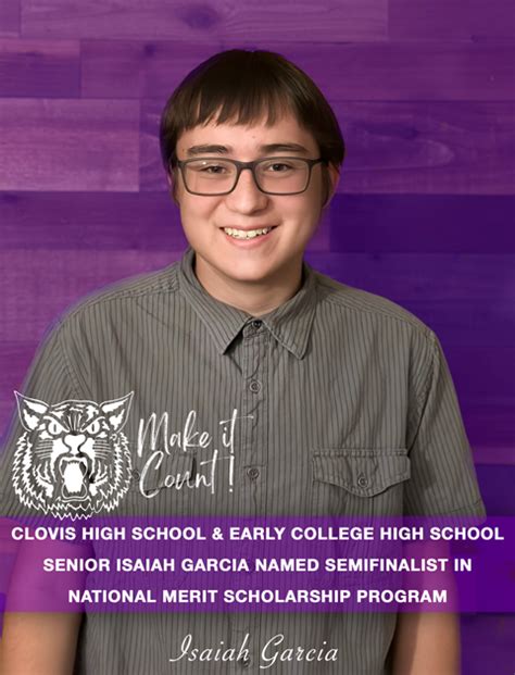 CLOVIS HIGH SCHOOL EARLY COLLEGE HIGH SCHOOL SENIOR NAMED