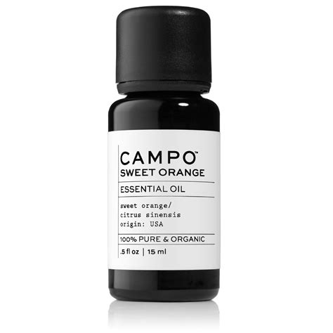 Campo Essential Oil In Sweet Orange Organic Bunny