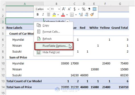 How To Refresh Pivot Table In Excel Effective Ways Exceldemy