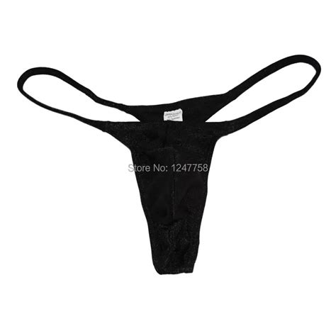 Mens Shiny Micro Thongs String Solid Satin Underwear Sexy Guy Swimwear Bikini Pants Tangas In G