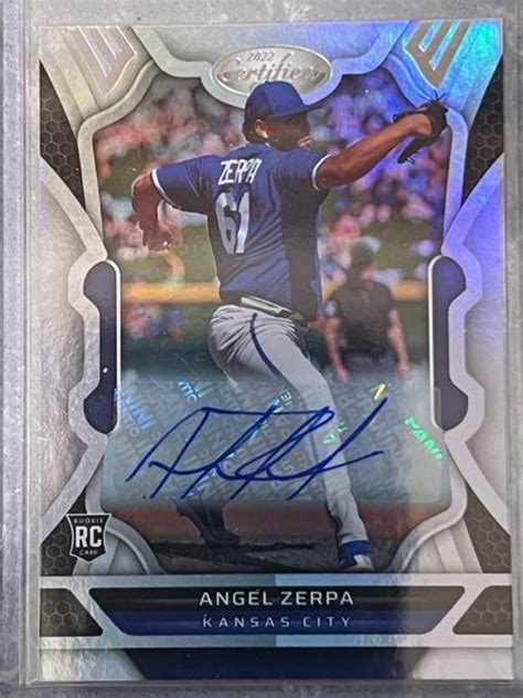 Angel Zerpa Autograph Ungraded 2022 Panini Chronicles Certified