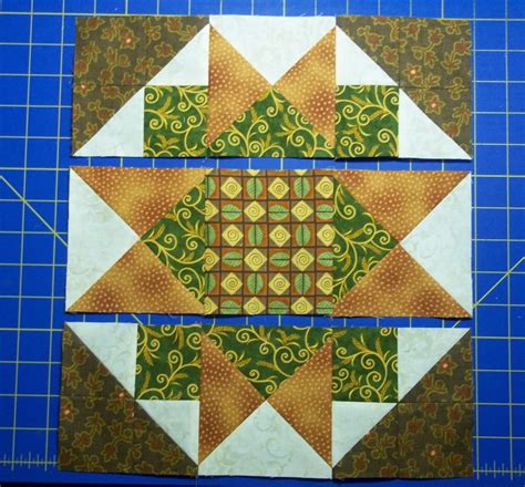 Chock-A-Block Quilt Blocks: Morning Star Variation