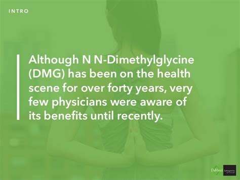 Dmg Dimethylglycine Benefits - cleverindy