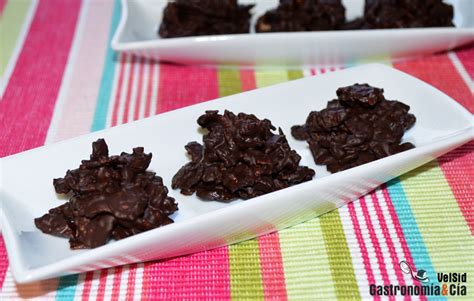 Receta De Rocas De Chocolate Cereales Y Frutos Secos Saludables Y Sin