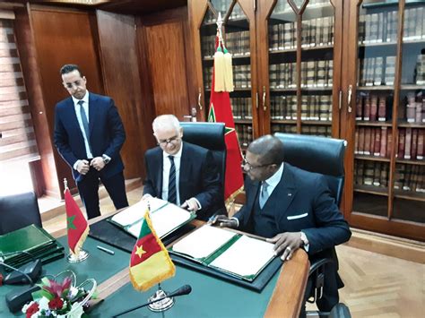 Le Cameroun et le Maroc signent un MoU pour la collaboration en matière