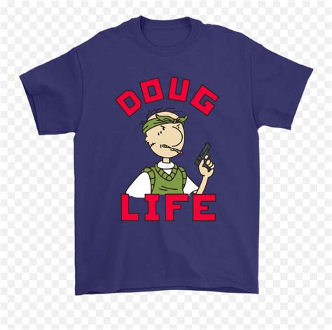 Doug Life Thug Funnie Shirts Mens T Shirt Louis Vuitton Png Teardrop Tattoo Png Free