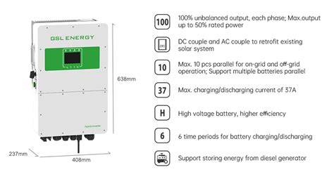 Gsl Energy Kw Three Phase Inverter Higher Efficiency Solar Controller