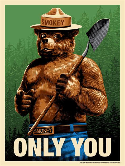 Smokey Bear on Twitter: "There once was a bear who was stranded, By ...