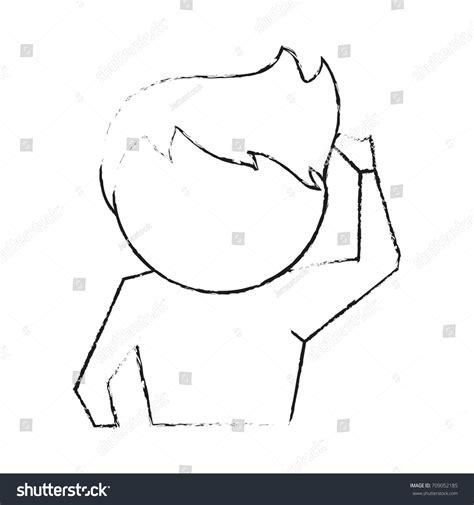 Man Confused Cartoon Stock Vector (Royalty Free) 709052185 | Shutterstock