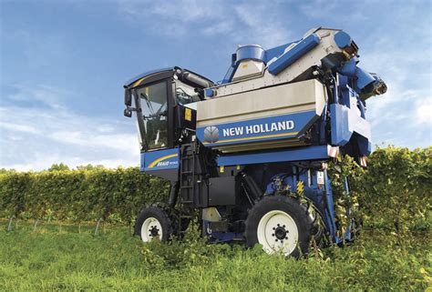 New holland 9090l machine à vendanger new holland hauteur utile