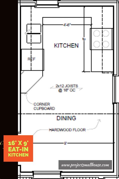 Small Eat In Kitchen Floor Plans Floorplans Click