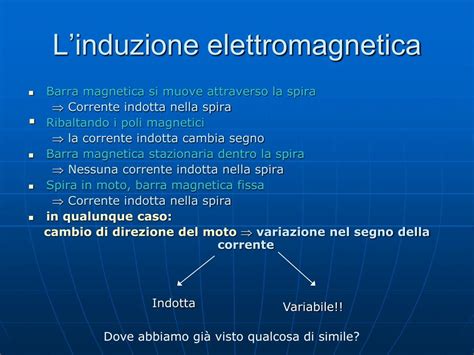 Ppt Legge Di Faraday Neumann Lenz Induzione Elettromagnetica E